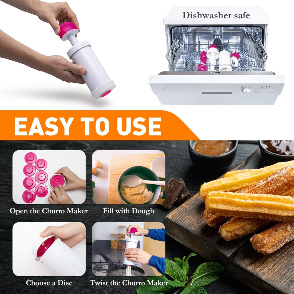 Kit Criador de Plástico Portát - Churros Maker Gun avaliação e preço
