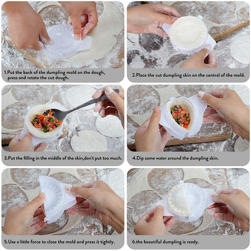 Molde de bolinho de 4 tamanhos - Dumpling Press Set avaliação e preço