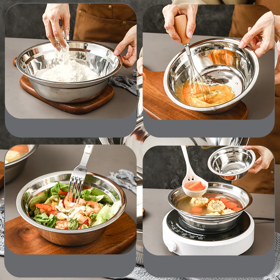 Tigelas de Aço Inoxidável 304  - Dim Sum Basket avaliação e preço