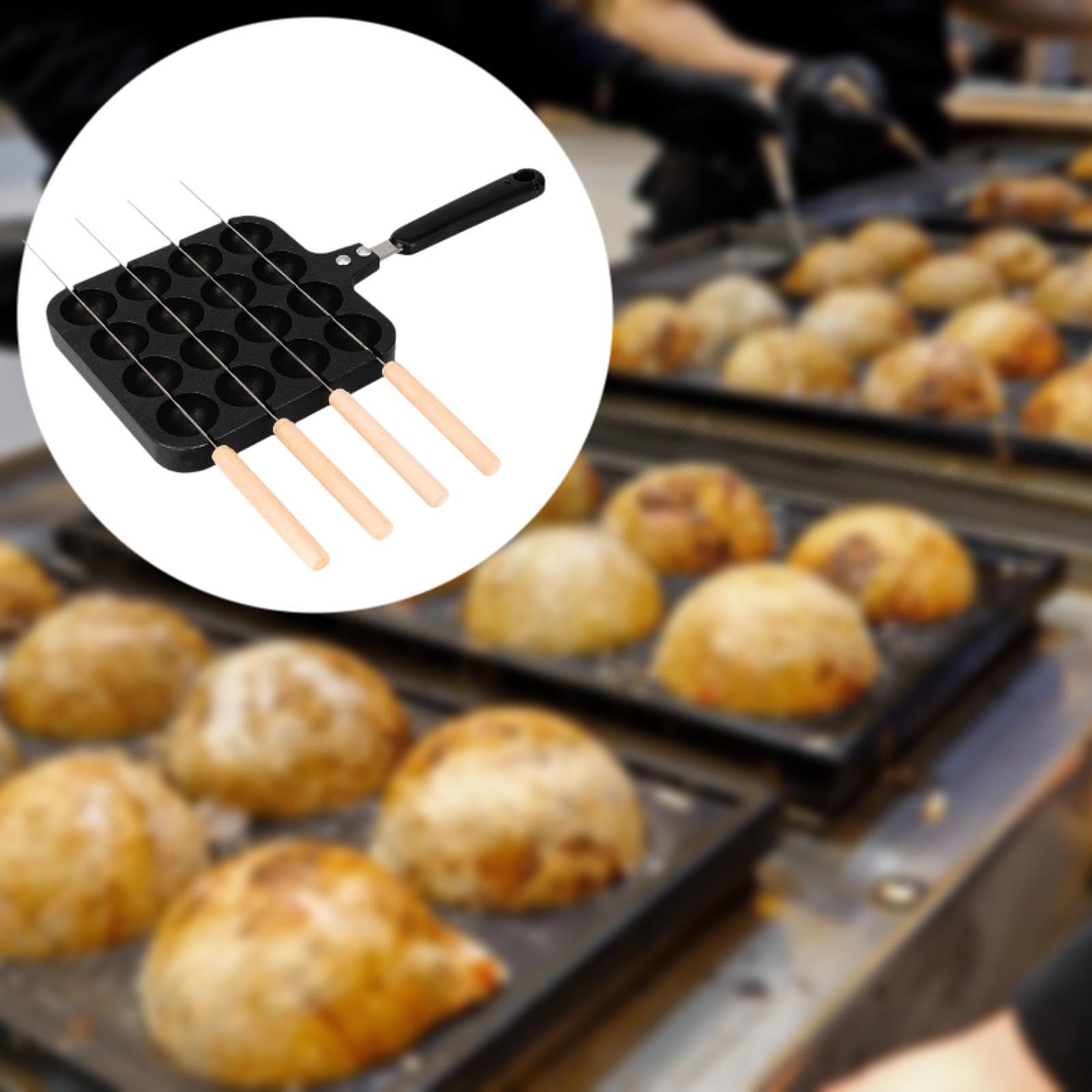 Chapa de Grelhar Takoyaki com  - Takoyaki Grill Plate avaliação e preço