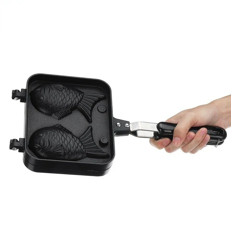 Cozinha japonesa taiyaki duplo - Egg Waffle Pan avaliação e preço
