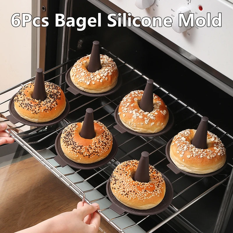 6 pçs ferramentas bagel conjun - Donut Mold Silicone avaliação e preço