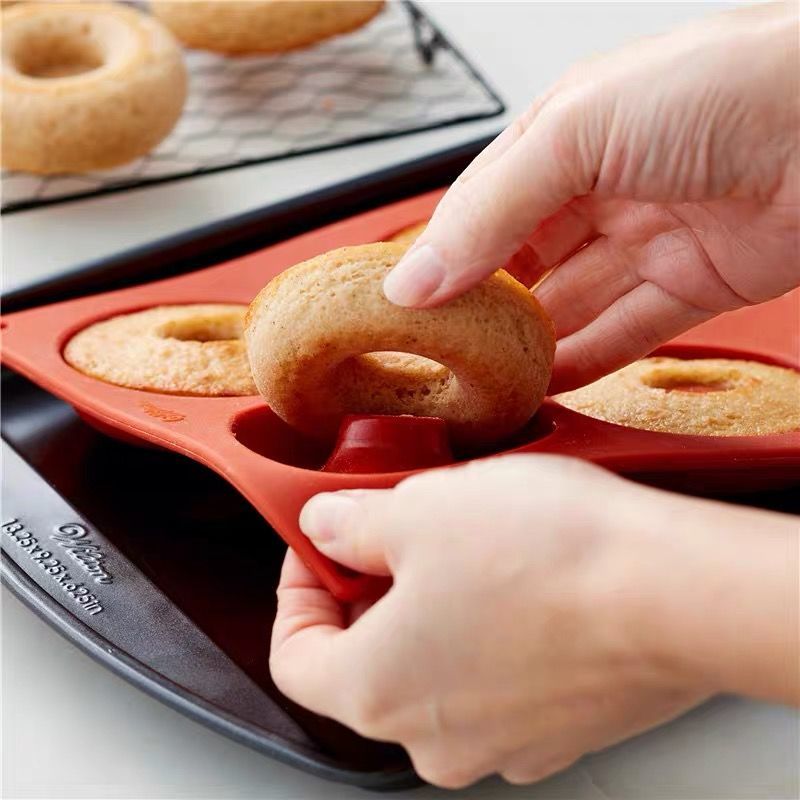 Silicone donut maker 3d diy co - Donut Mold Silicone avaliação e preço
