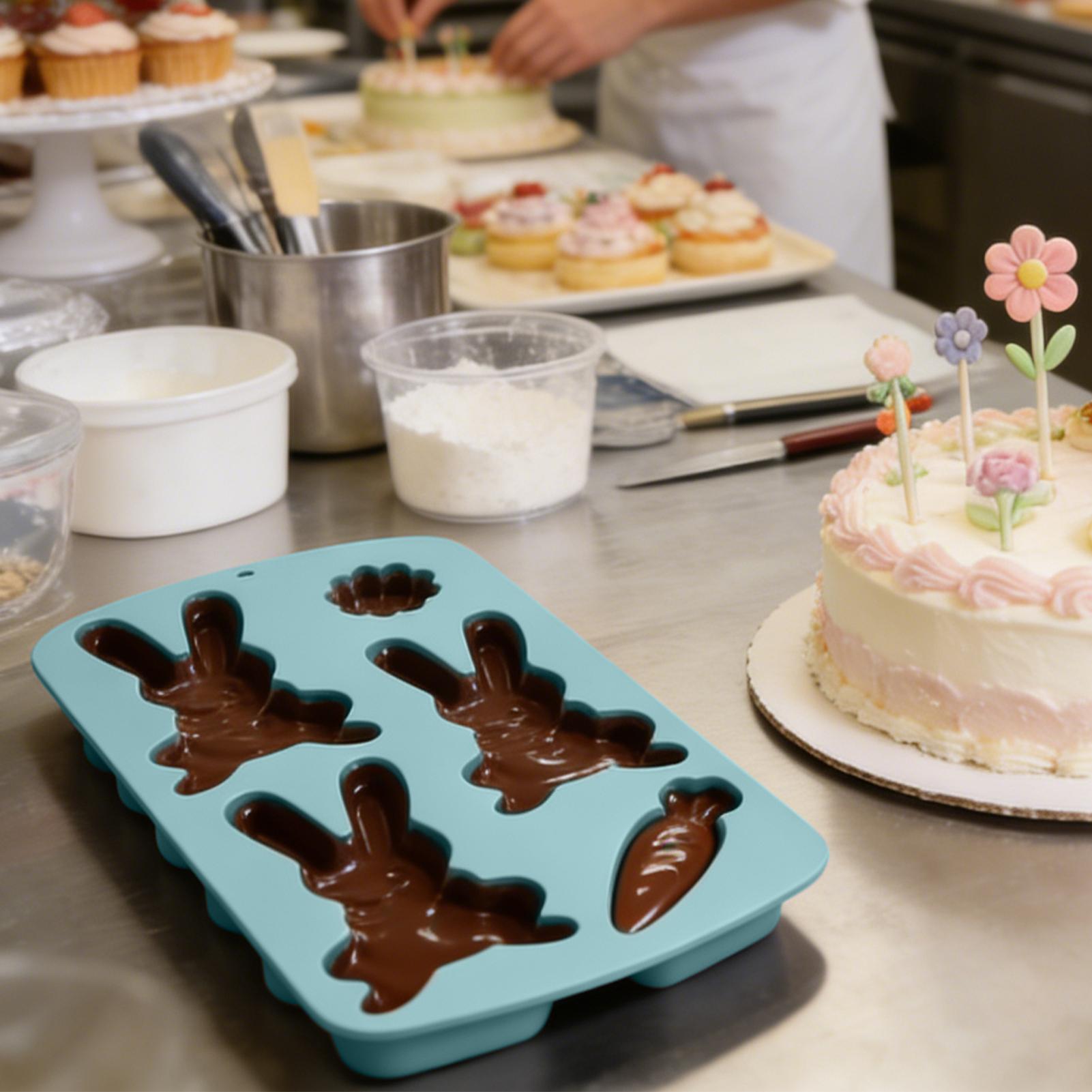 Molde de Coelho da Páscoa Anti - Bunny Cake Mold avaliação e preço