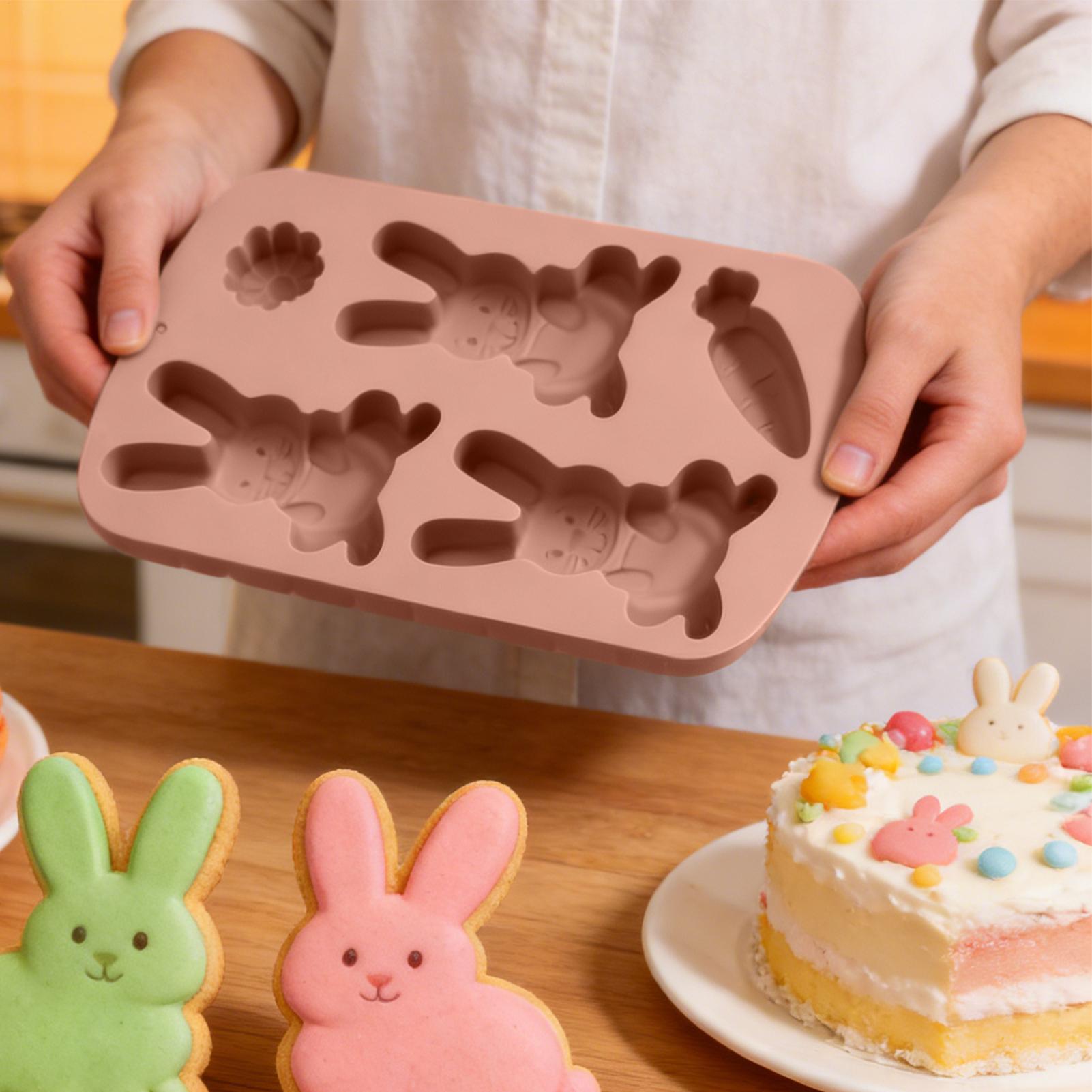 Molde de Coelho da Páscoa Anti - Bunny Cake Mold avaliação e preço
