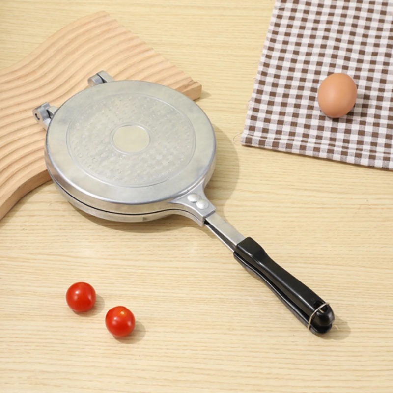 Frigideira dupla face de liga  - Mini Pancake Griddle avaliação e preço