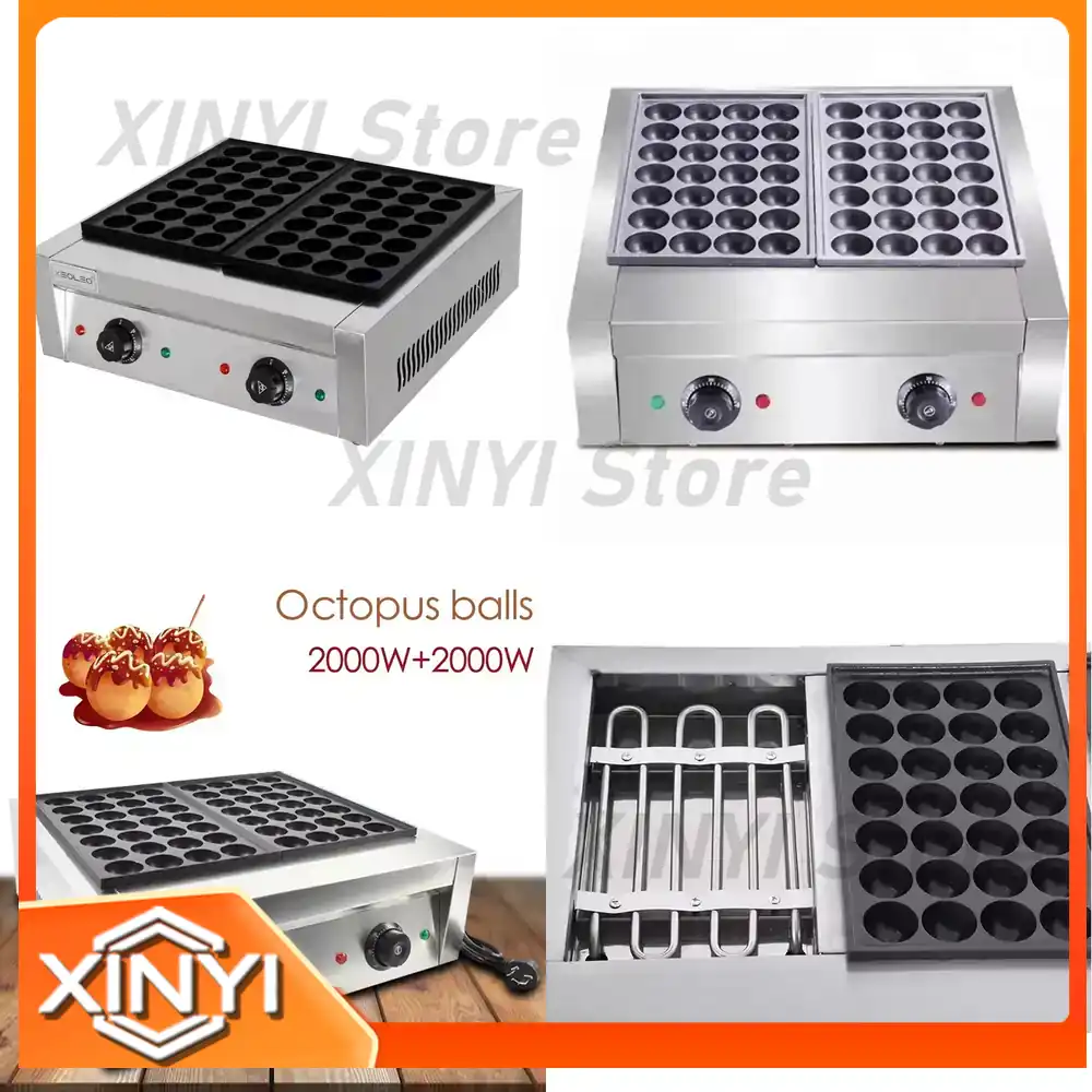 XEOLEO para Uso Comercial, Máq - Takoyaki Grill Plate avaliação e preço