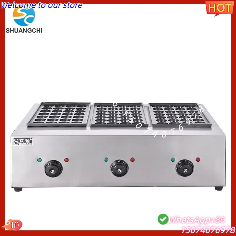 Nova Máquina Comercial Japones - Takoyaki Grill Plate avaliação e preço