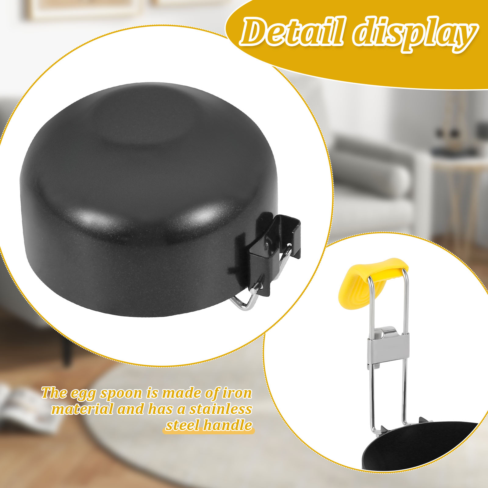 4 pacotes de pulidor de ovos d - Mini Pancake Griddle avaliação e preço